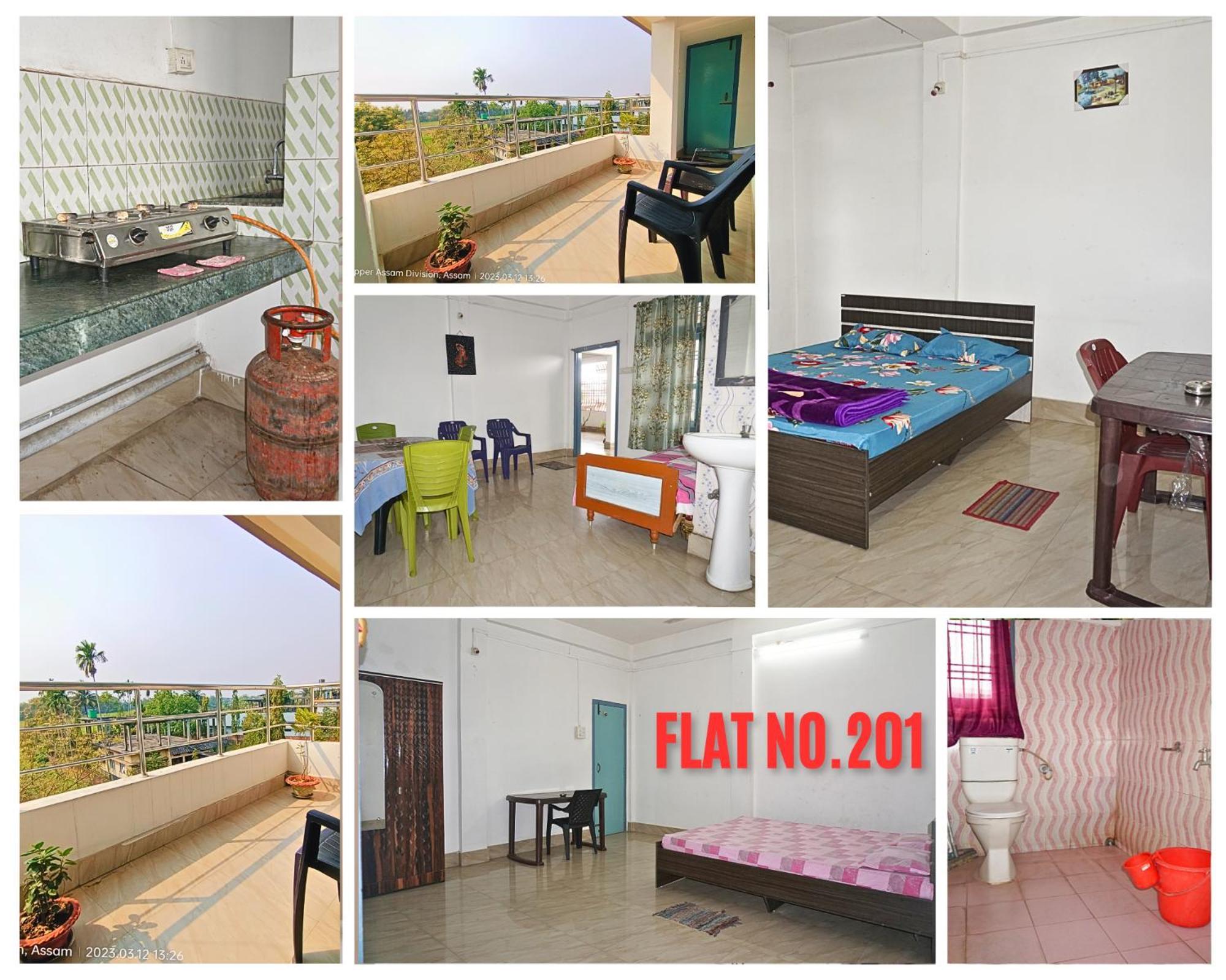 Taj Residency Holiday Homestay -Entire 1Bhk & 2Bhk Private Apartments -Call 767Ooo54Oo Jorhāt المظهر الخارجي الصورة